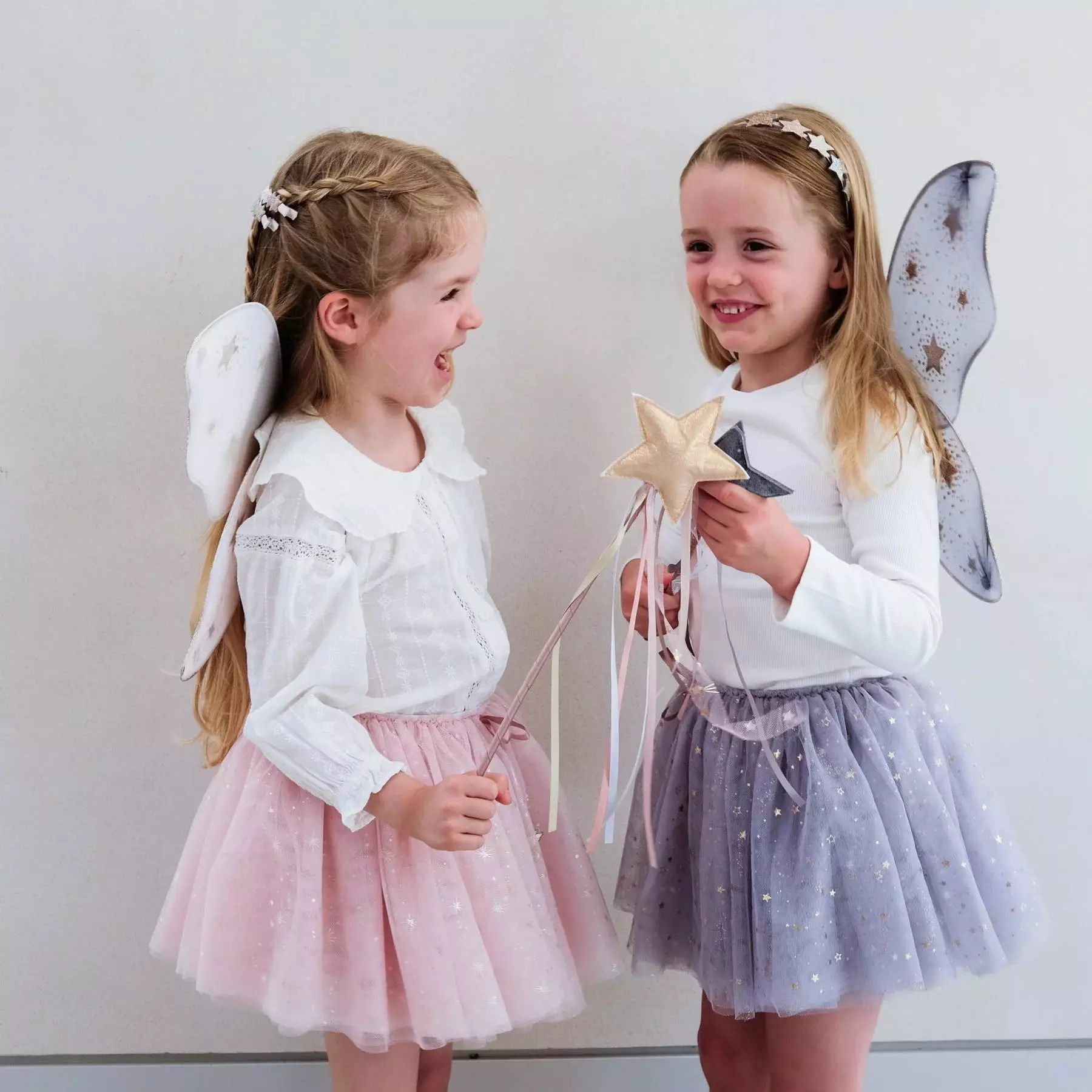 Mimi & Lula Layered Star Clips - Jepitan Rambut Anak Perempuan (Multi)