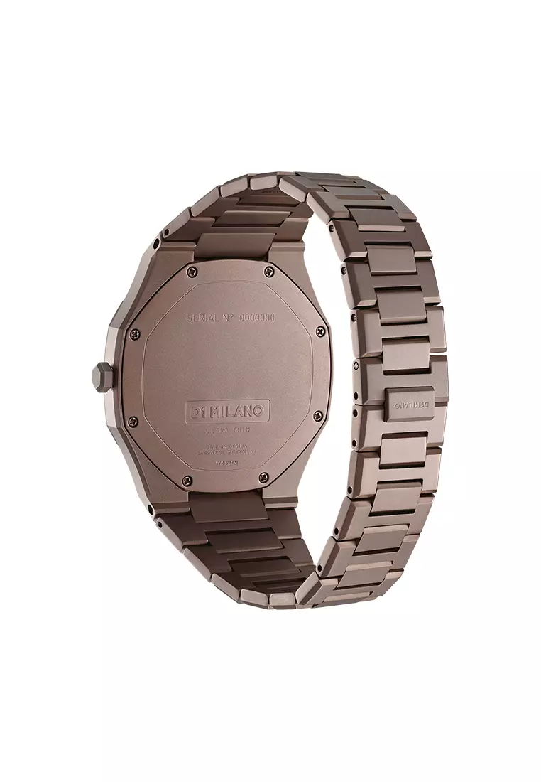 D1 Milano Ultra Thin Bracelet 40mm - Chocolate D1-UTBJ10