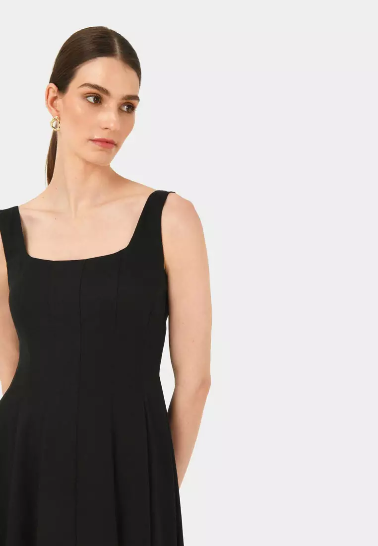 Saira 2 Linen A-line Dress