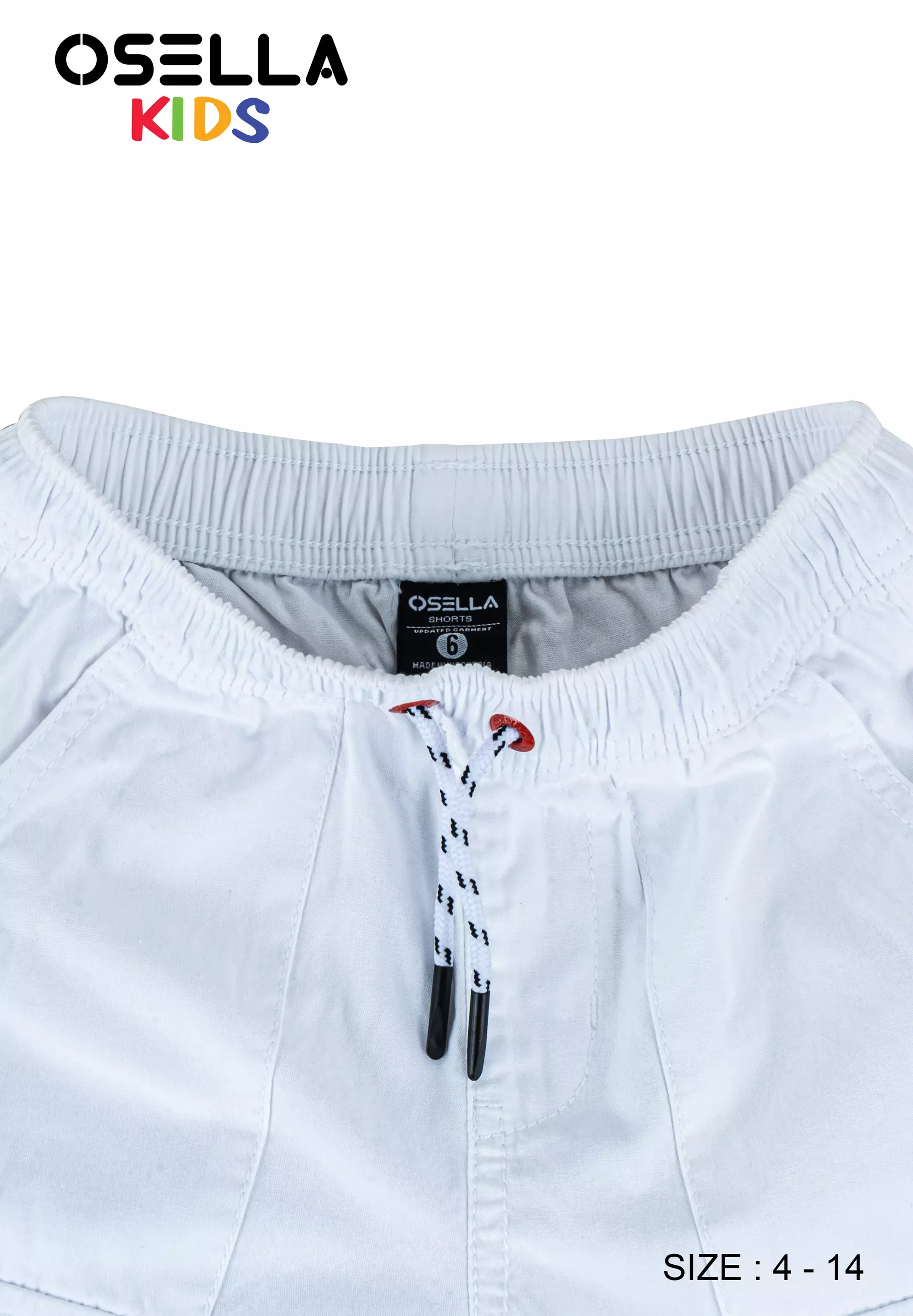 [NEW] Osella Kids Independence Elastic Cargo Short Pants 2286400 | Celana Pendek Kargo Anak Laki-Laki