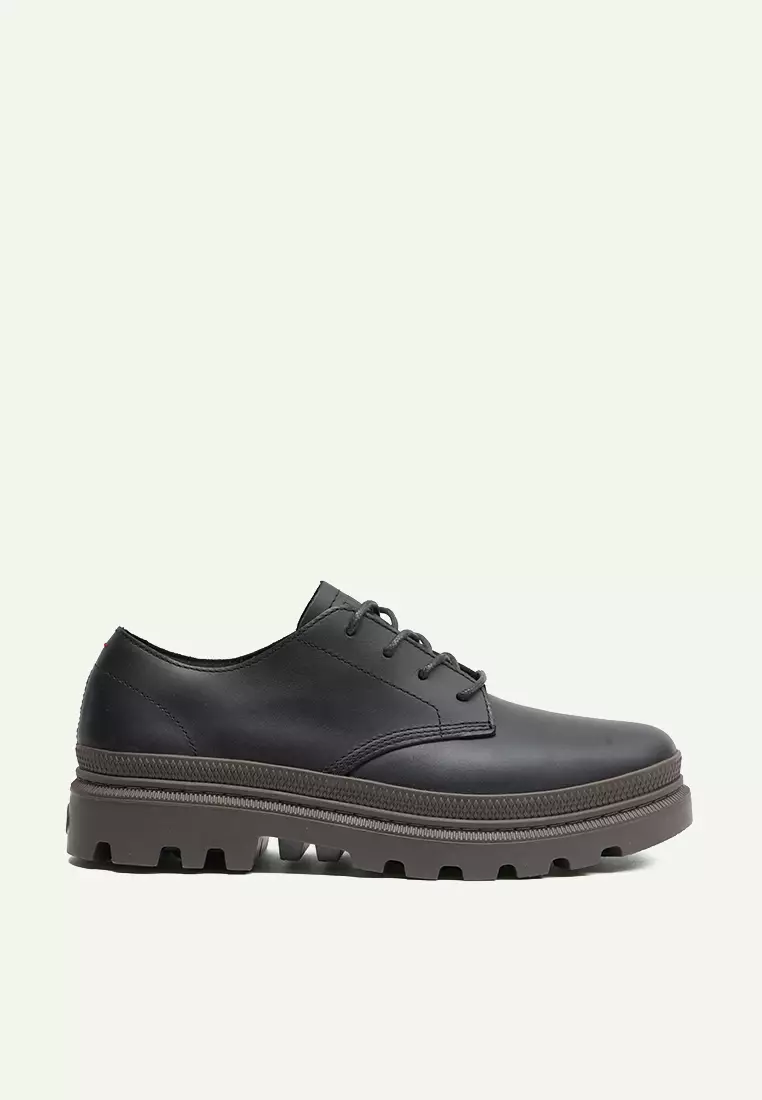 Pallatrooper OX LTH WP+ Men's Sneakers