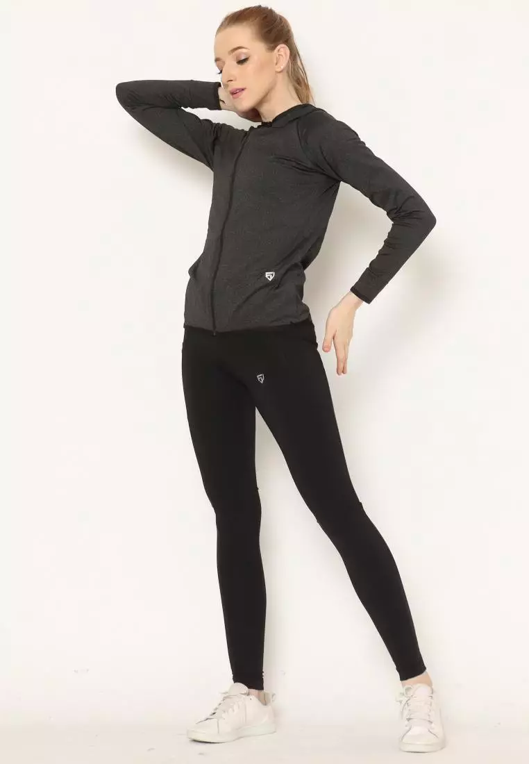 FITWEAR - BELLA B-HOODIE JACKET - DARK GREY