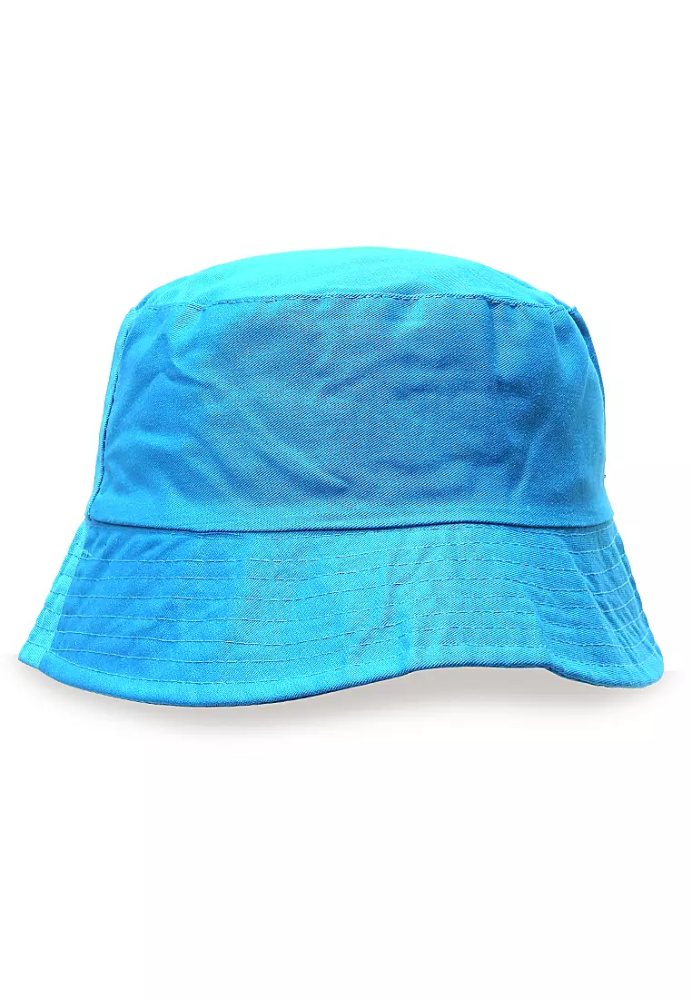 Zorke Bucket Hat Pria Casual Stylish Motive All Night Comfortable Material Drill ORIGINAL - Blue