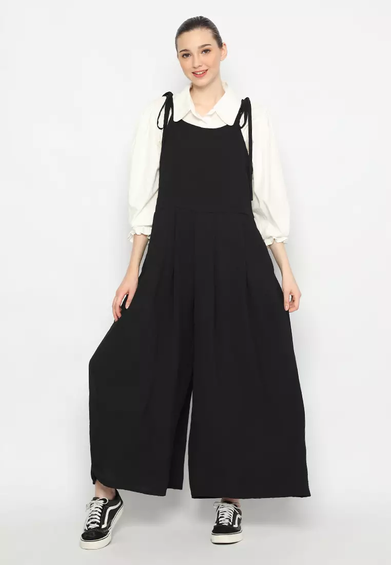 Ameena Overaal Pants Black