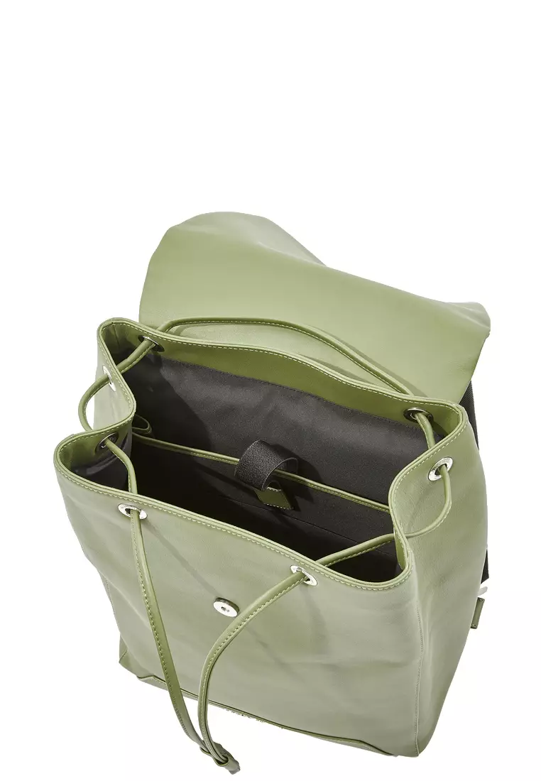 depp leather backpack BED STU teak dip dye go Antique brass metal hardware Lily-Rose Depp - Celebrity Street