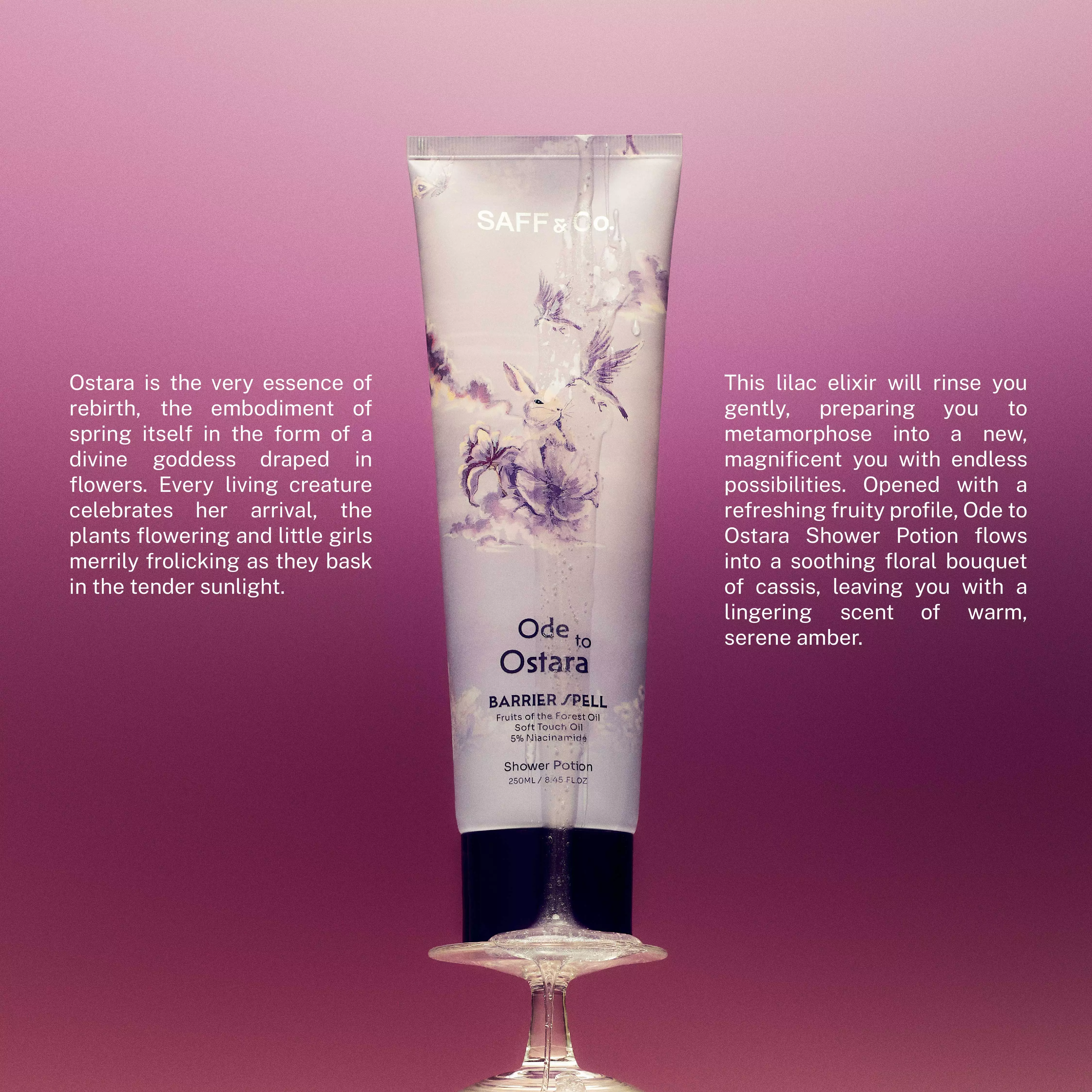 SAFF & Co. SHOWER POTION - ODE TO OSTARA