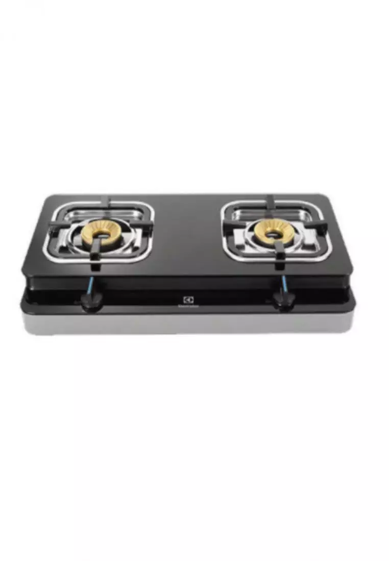 Buy Electrolux 2Burner Glass Table Top Gas Cooker Black Safety Glass 2024 Online ZALORA