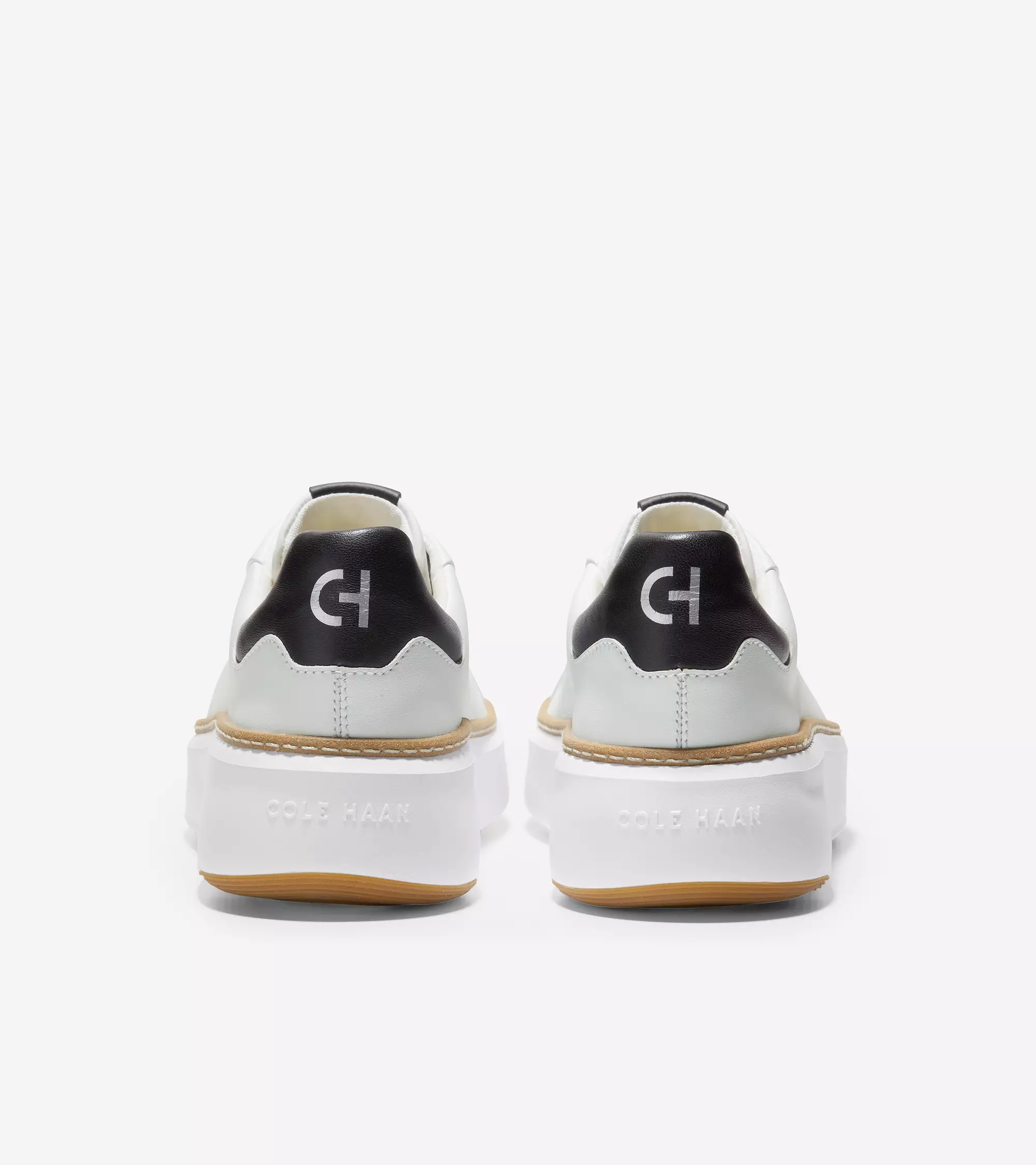 Cole Haan Woman Gp Topspin Sneaker:Ivry/Blk Ltr - Sepatu Wanita (Putih)