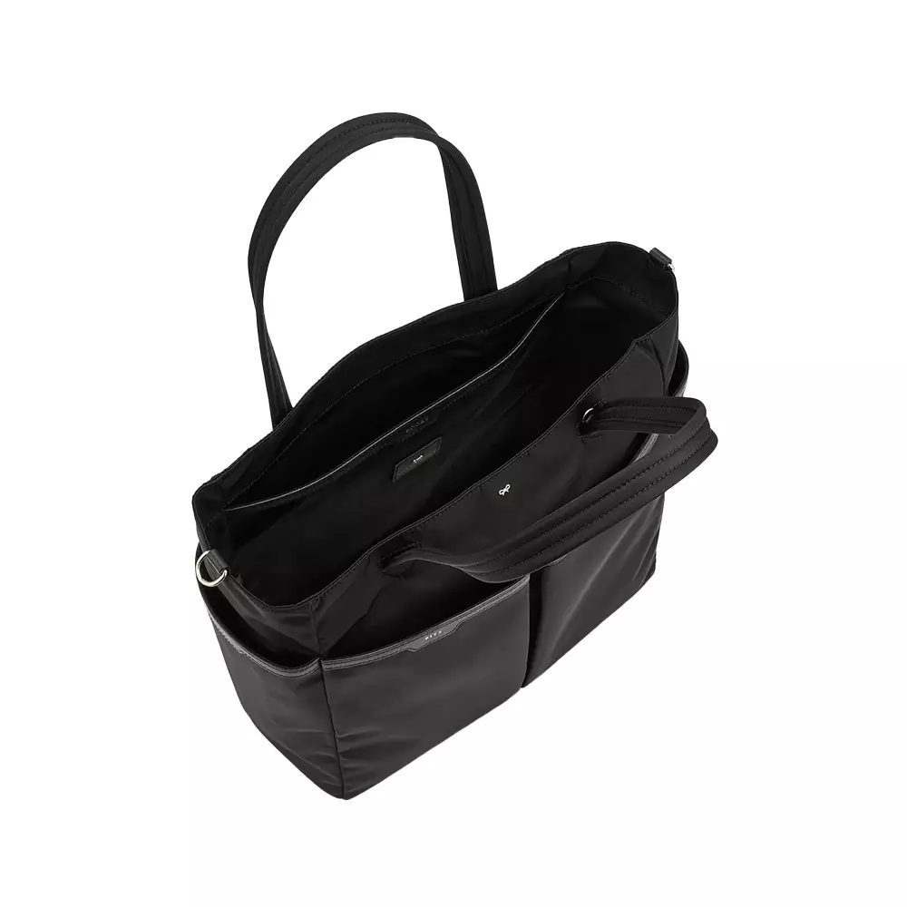 Baby Bag Econyl Nylon Tote Bag Black