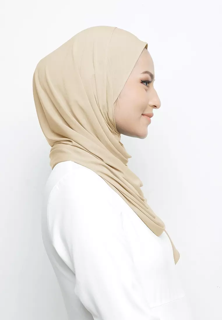 HIJAB INSTAN NAYA - SOFT CHOCO