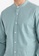 GIORDANO green Men's Cotton Lycra Oxford Long Sleeve Shirt 01041001 CA0B0AAEB69404GS_3