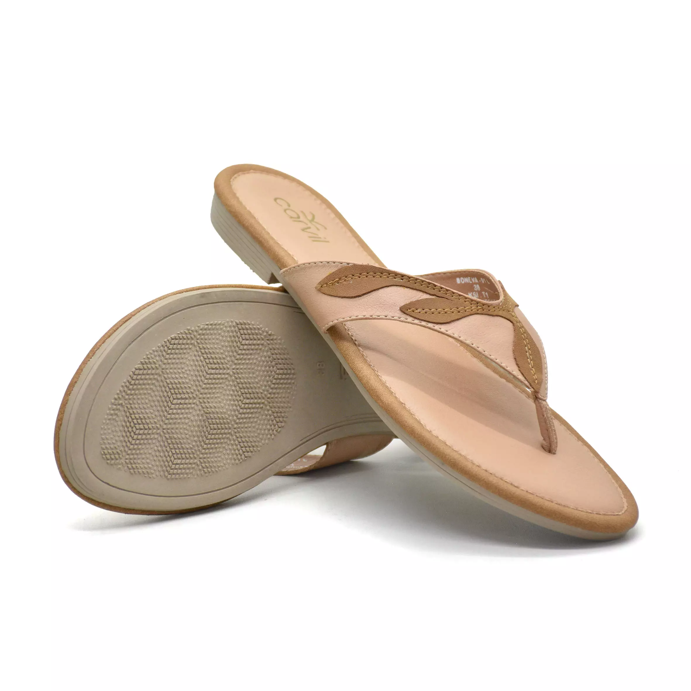 Carvil Sandal Wanita Boneva-01 L Mocca