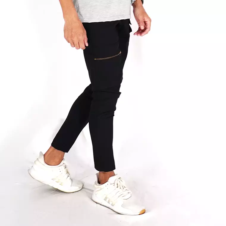 OKECHUKU Jose Celana Chino Pria Celana Panjang Pria Skinny Cargo Pria