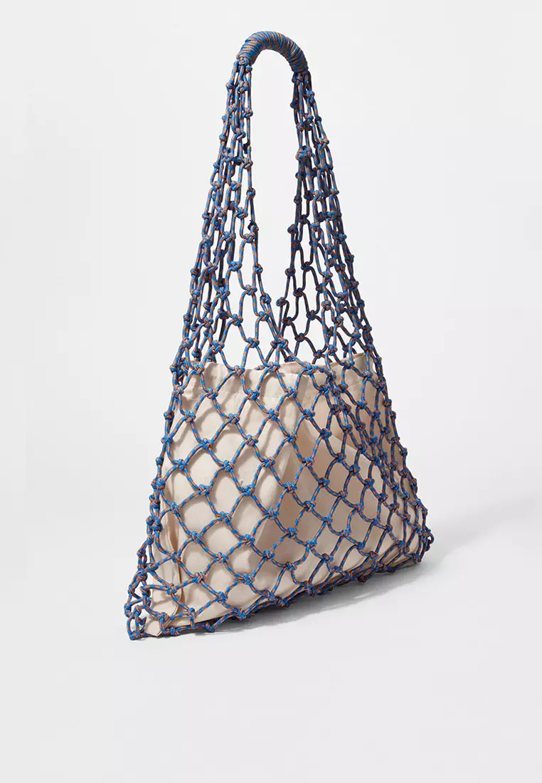 Fishnet Cord Tote Bag