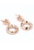 Vedantti pink Vedantti 18k The Circle Solid Earrings in Rose Gold 6BE66AC2BD4E2AGS_2