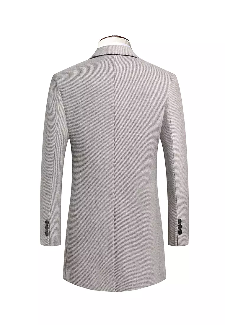 Slim Casual Wooled Coat LB25908