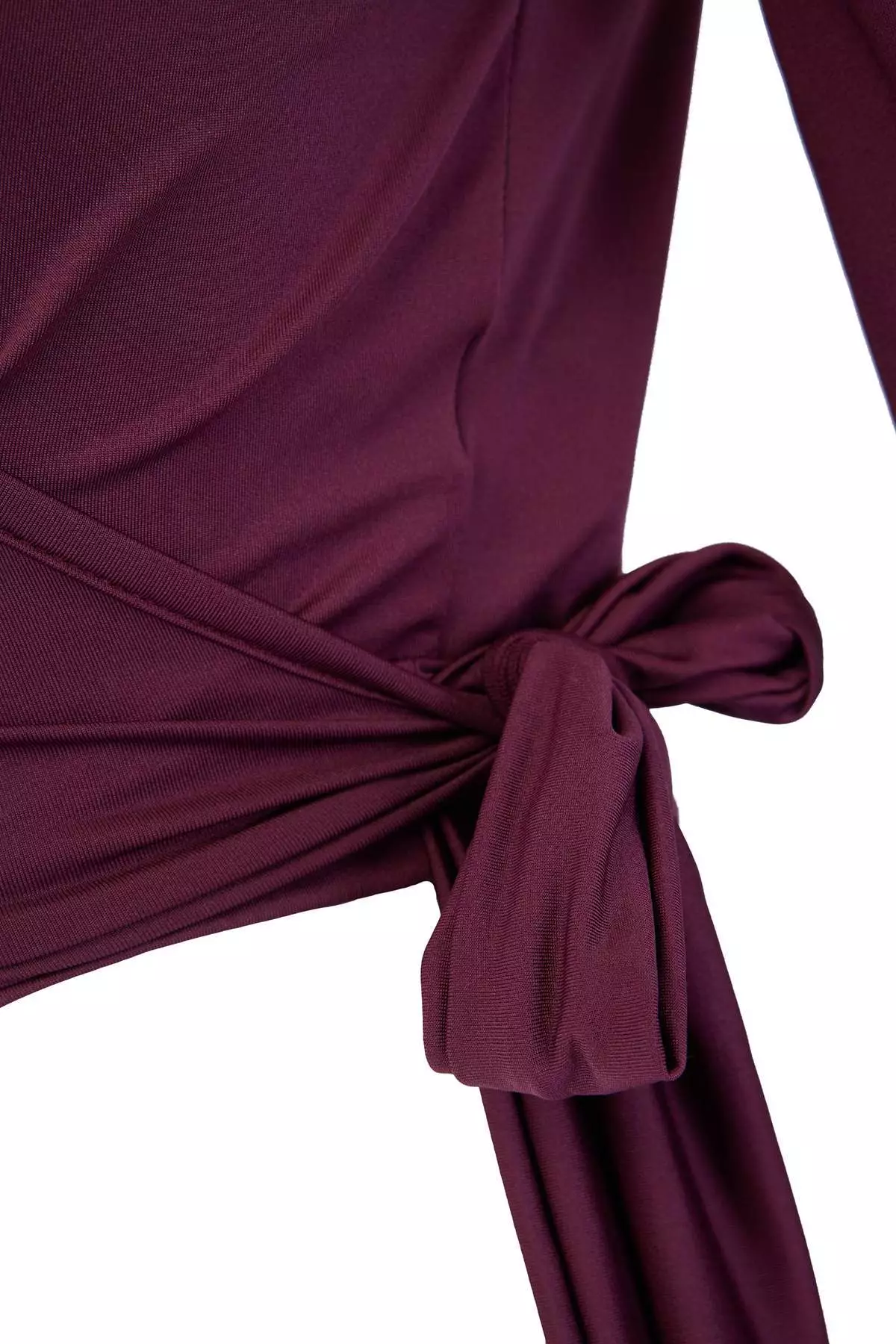 Mürdüm Micro Crop Blouse Thmss26Bz00002