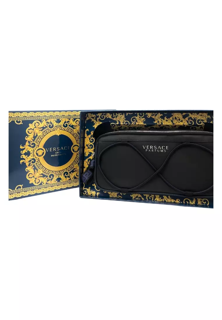Versace Eros Man Travel Set (Parfum Pria)