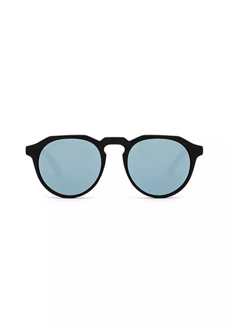 HAWKERS Black Chrome WARWICK Sunglasses for Men and Women. UV400 Protection. Official Product Designed in Spain