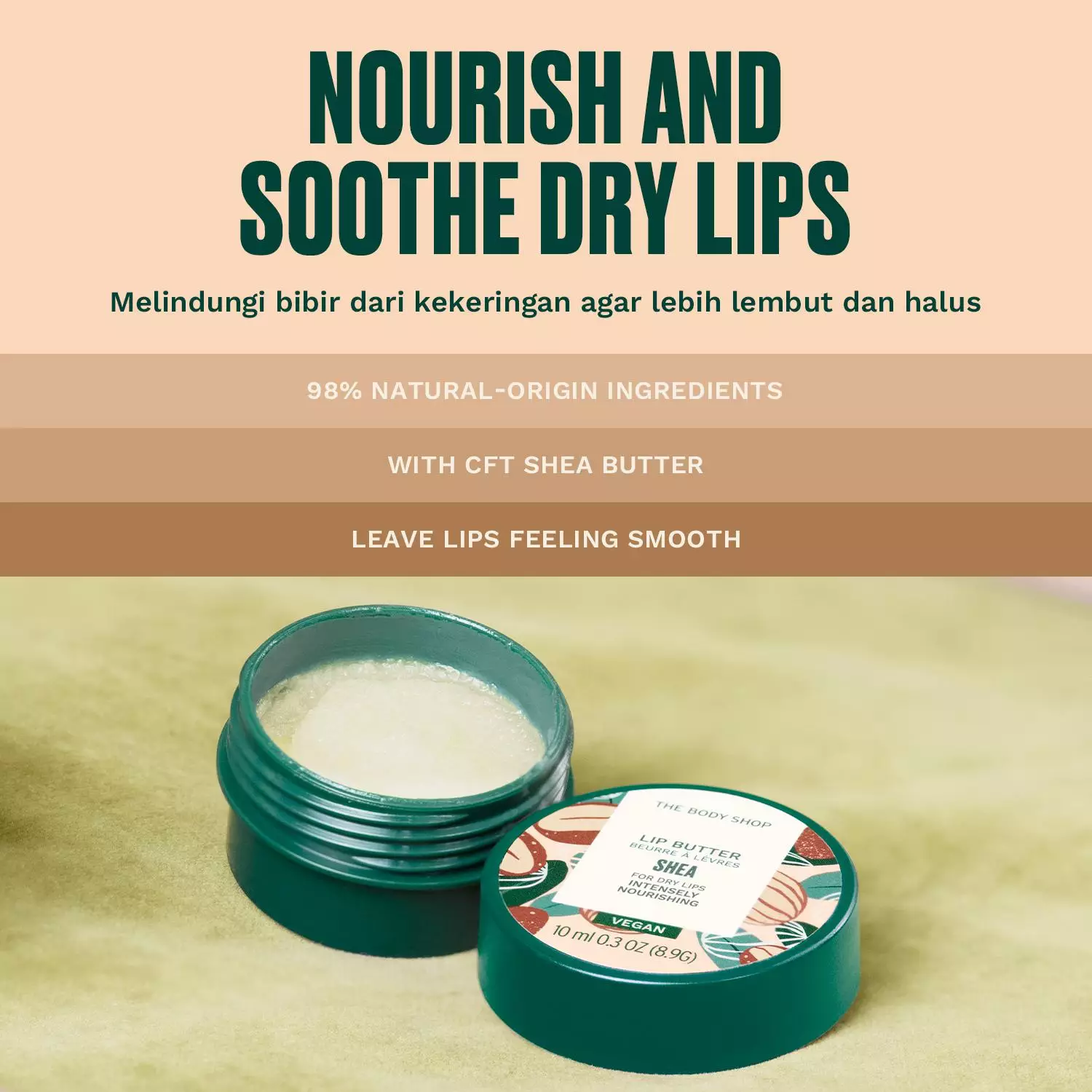 Shea Lip Butter Lip Balm 10ml