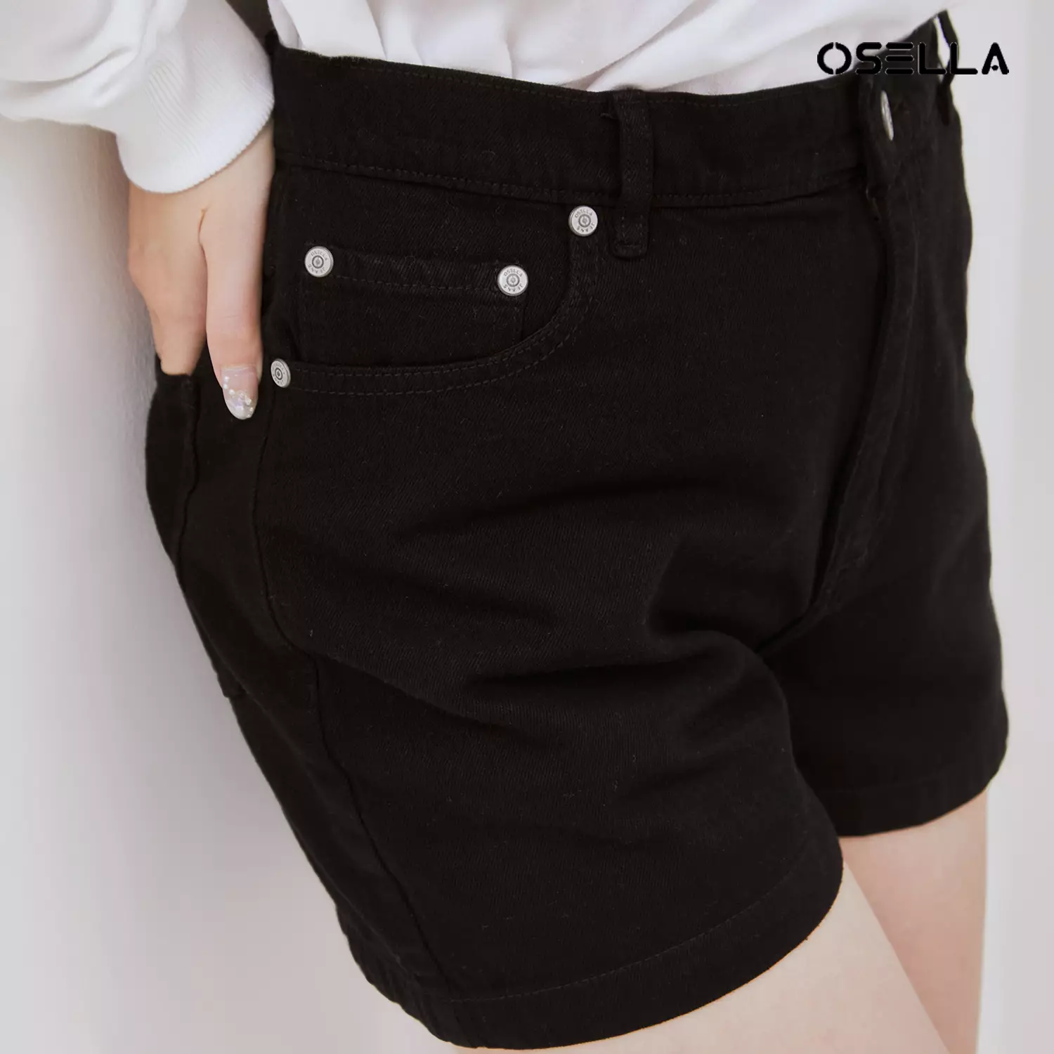 [NEW] Osella Lessie Short Pants In Black 2186400243 | Celana Pendek Wanita