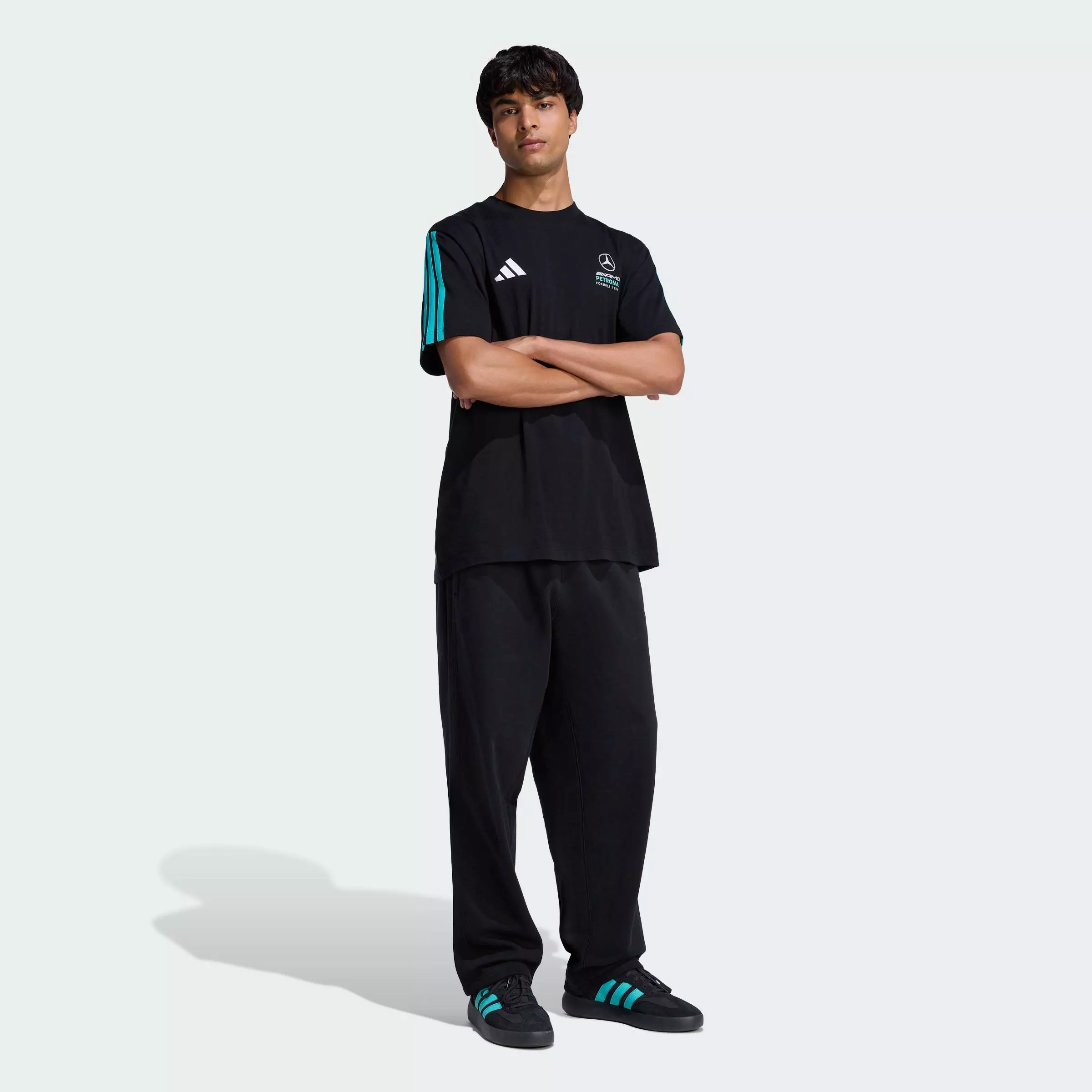 Motorsport MERCEDES - AMG PETRONAS FORMULA 1 TEAM DNA TEE Men Black KE8161