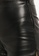 H&M black Imitation Leather Shorts 1424CAAC2FCA44GS_3