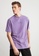 GRIMELANGE purple PETER Men Purple T-shirt A169CAA3E93E6CGS_3