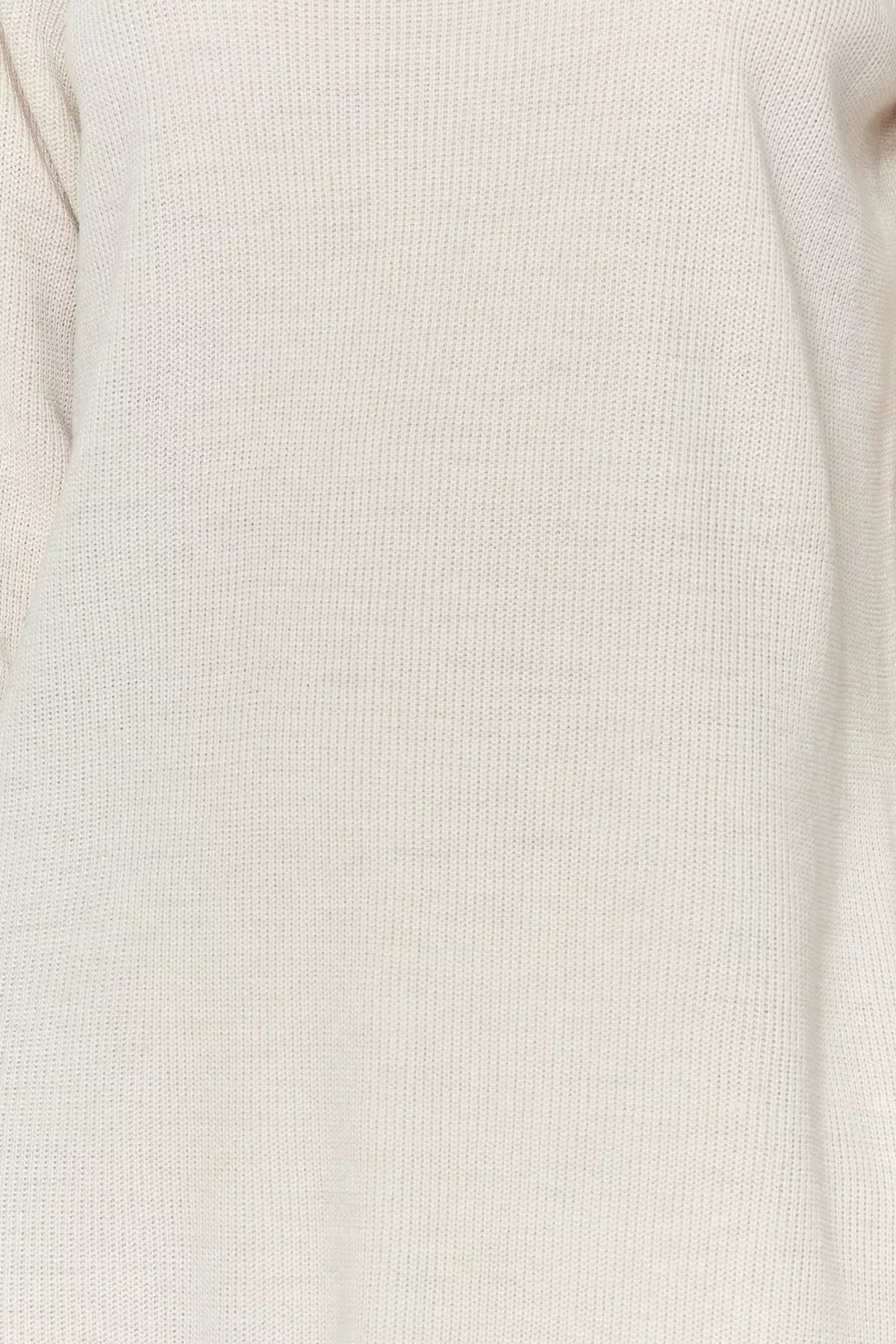 Mini Knitwear Turtleneck Dress