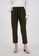 Berrybenka Label green Sophie Vony Straight Pants Olive 53594AA010EF27GS_1