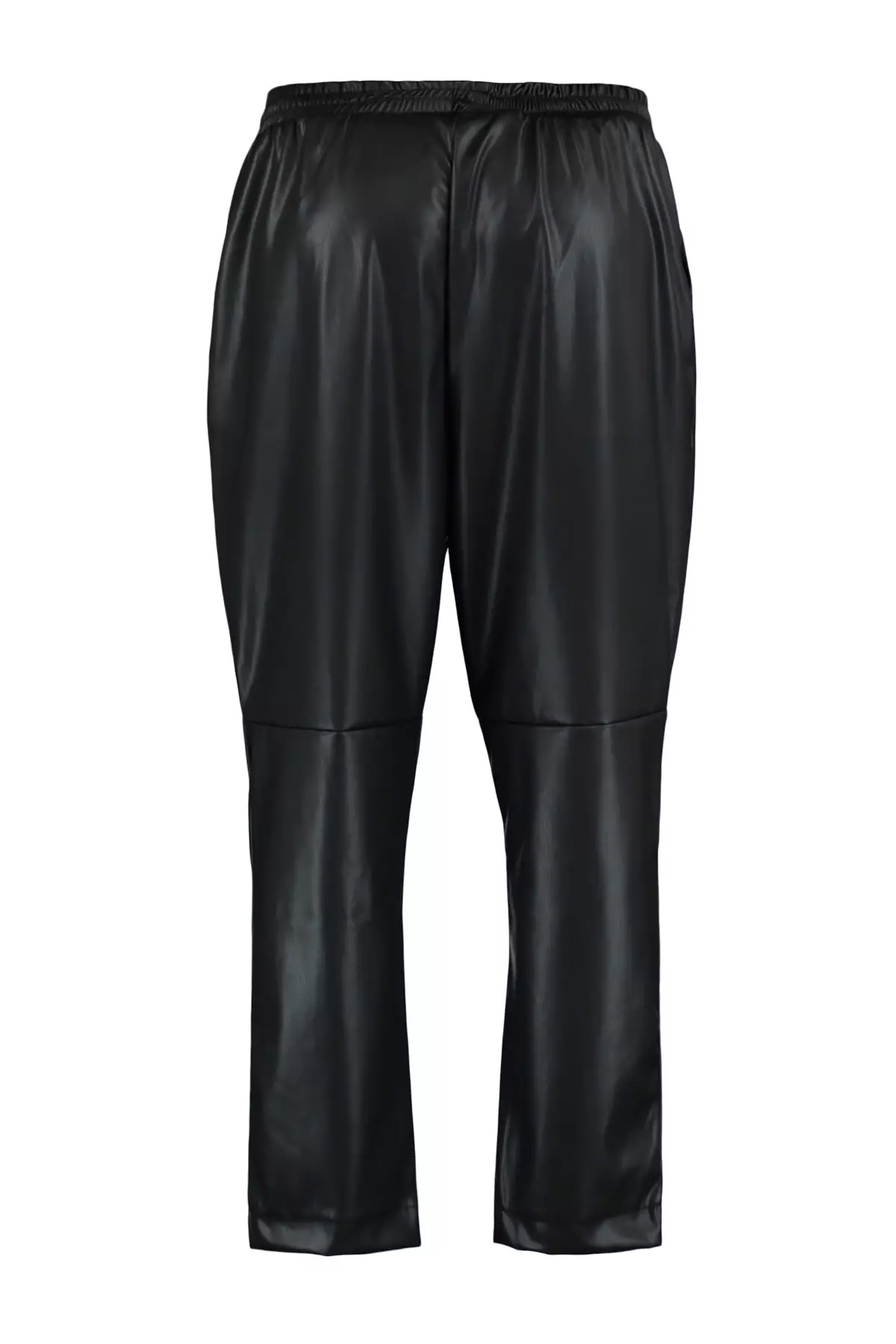 White leather best sale pants plus size