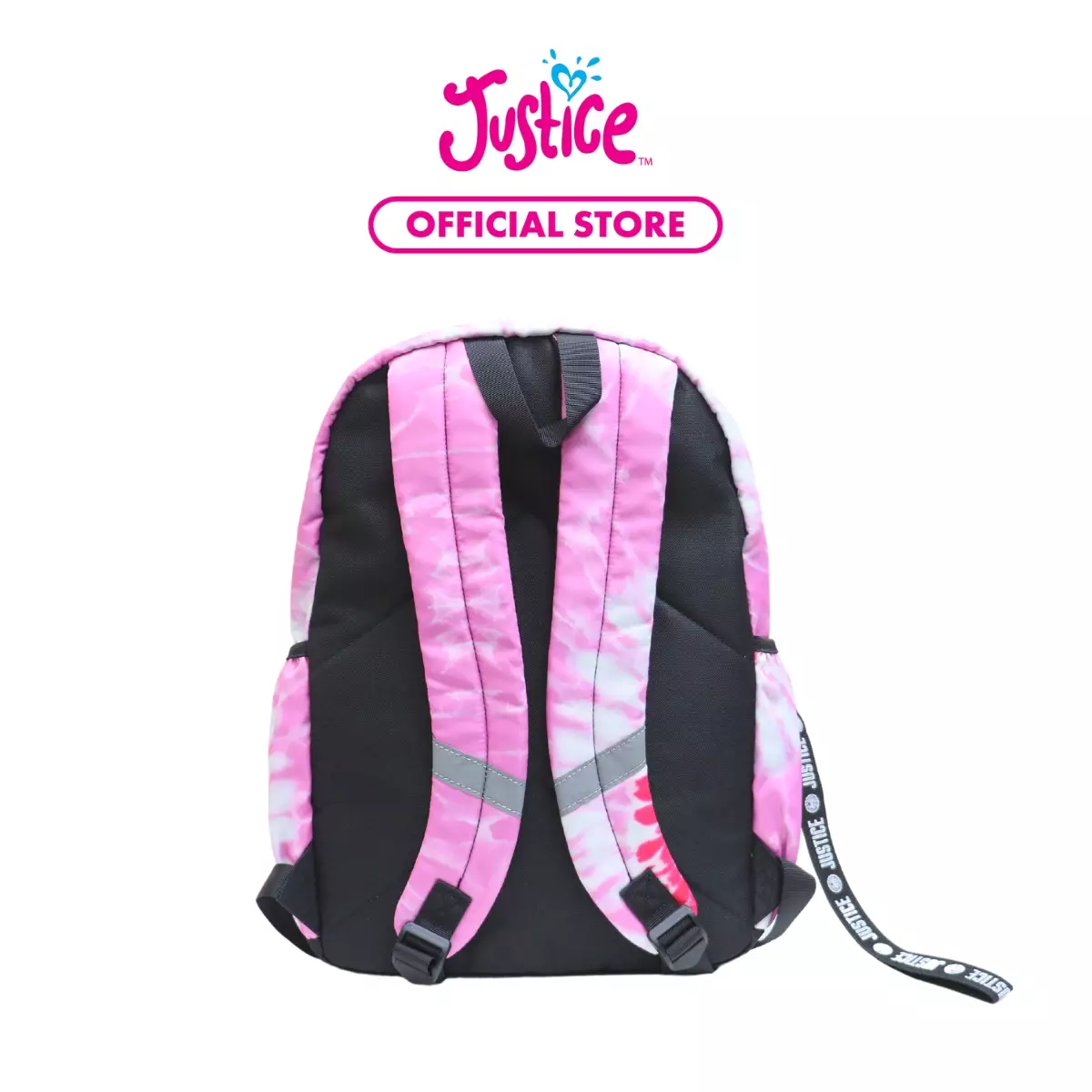 Jual Justice Justice Metallic Tie Dye Prints Backpack Set Tas Ransel