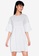 ZALORA BASICS white Puff Sleeve Babydoll Dress C7408AA82F1801GS_1