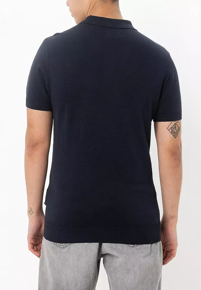 Knitted Polo Shirt