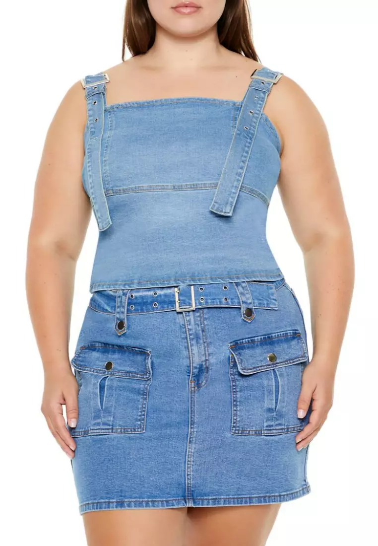 Denim tops forever 21 discount