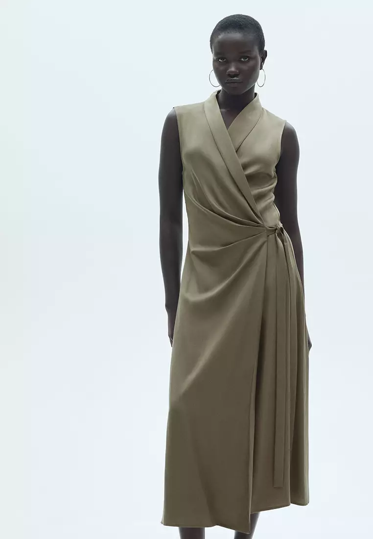 Buy Mango Lyocell 100% Dress 2026 Online | ZALORA