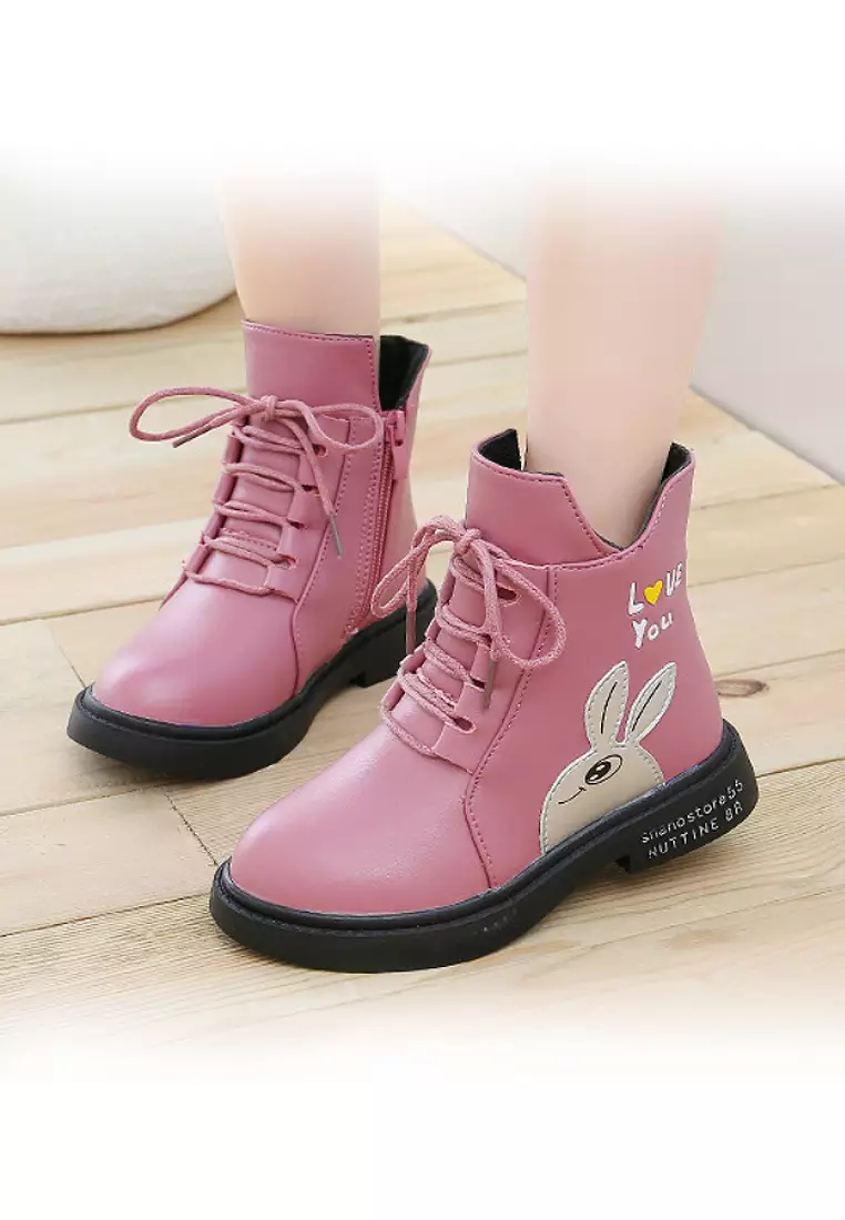 Cute top pink boots