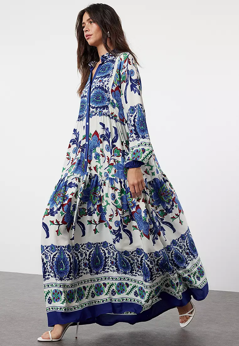 Printed Maxi Dress