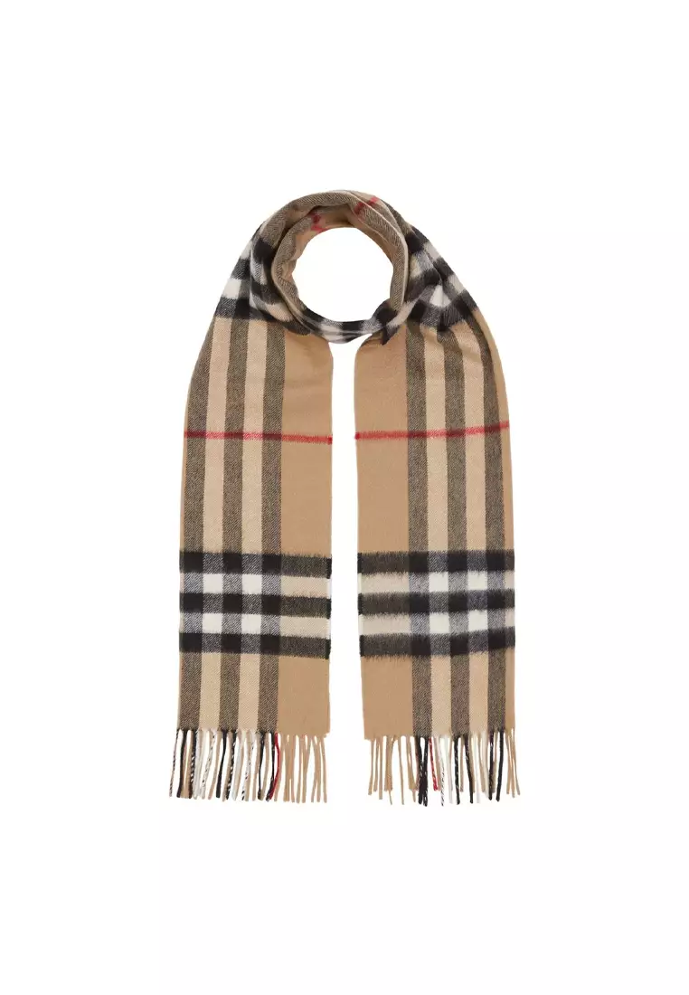 burberry 50 cashmere 50 wool scarf fille