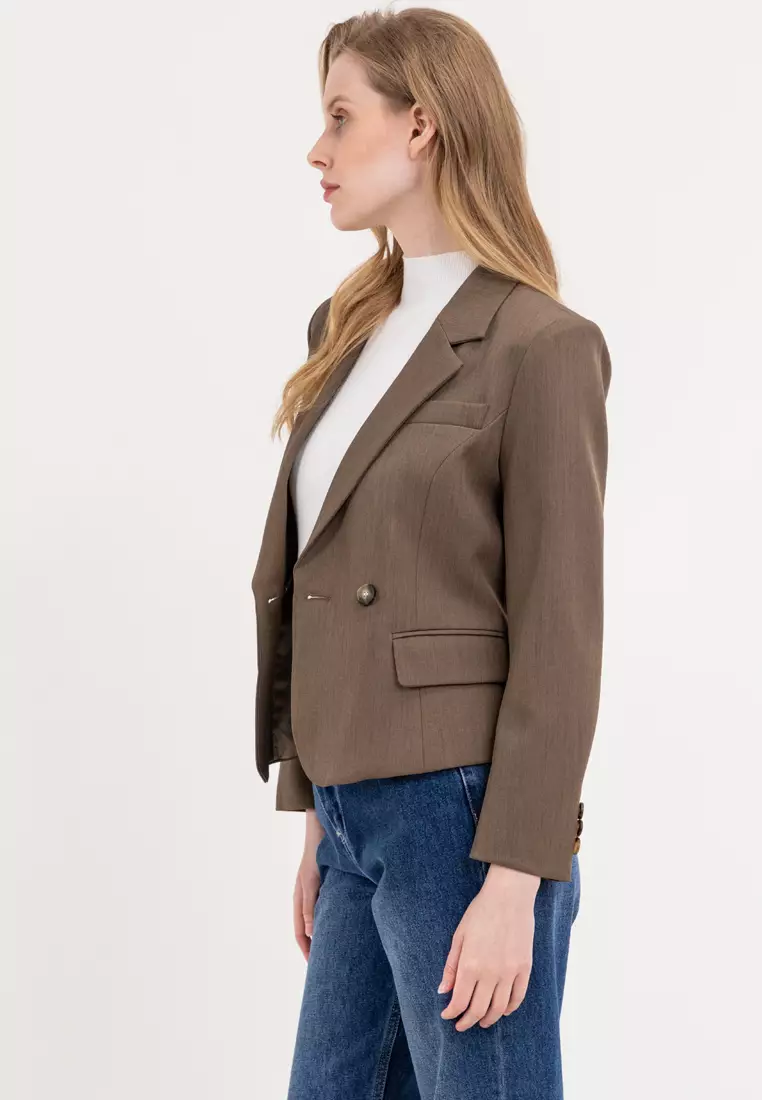 Comfort Fit Stretch Blazer