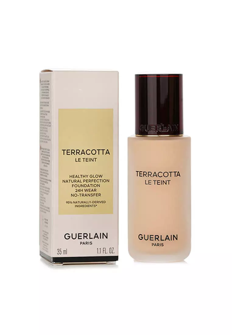 Guerlain - Terracotta Le Teint Healthy Glow Natural Perfection Foundation 24H Wear No Transfer - # 2N Neutral 438460 35ml/1.1oz