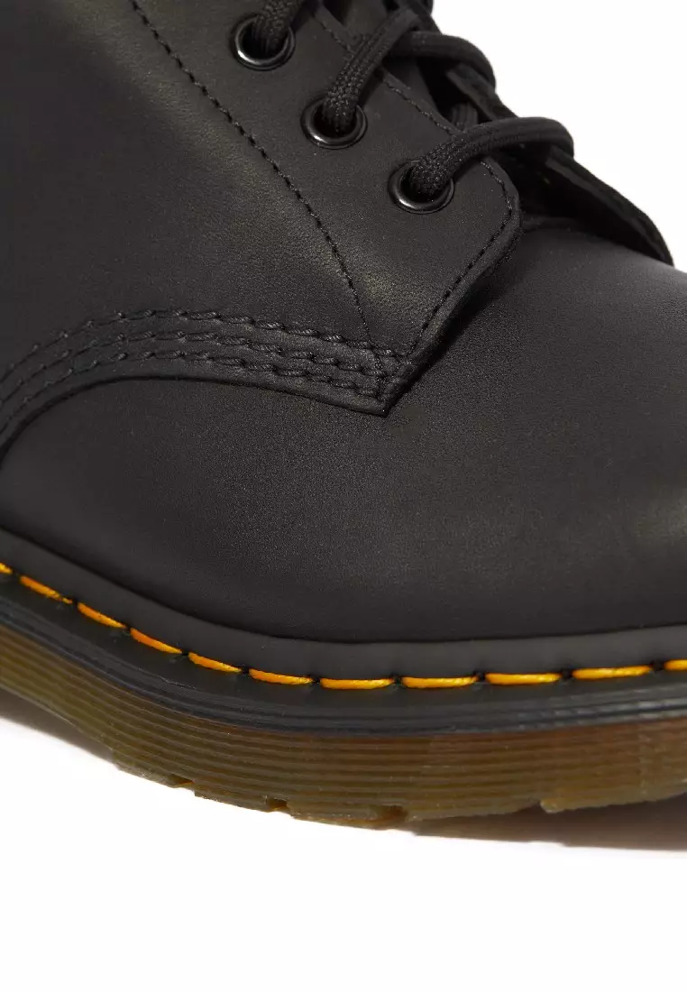 1460 GREASY LEATHER LACE UP BOOTS