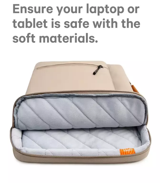 Tas Jinjing Kantor Kerja Laptop Laptop briefcase BANGE BG6802  14inch - Khaki