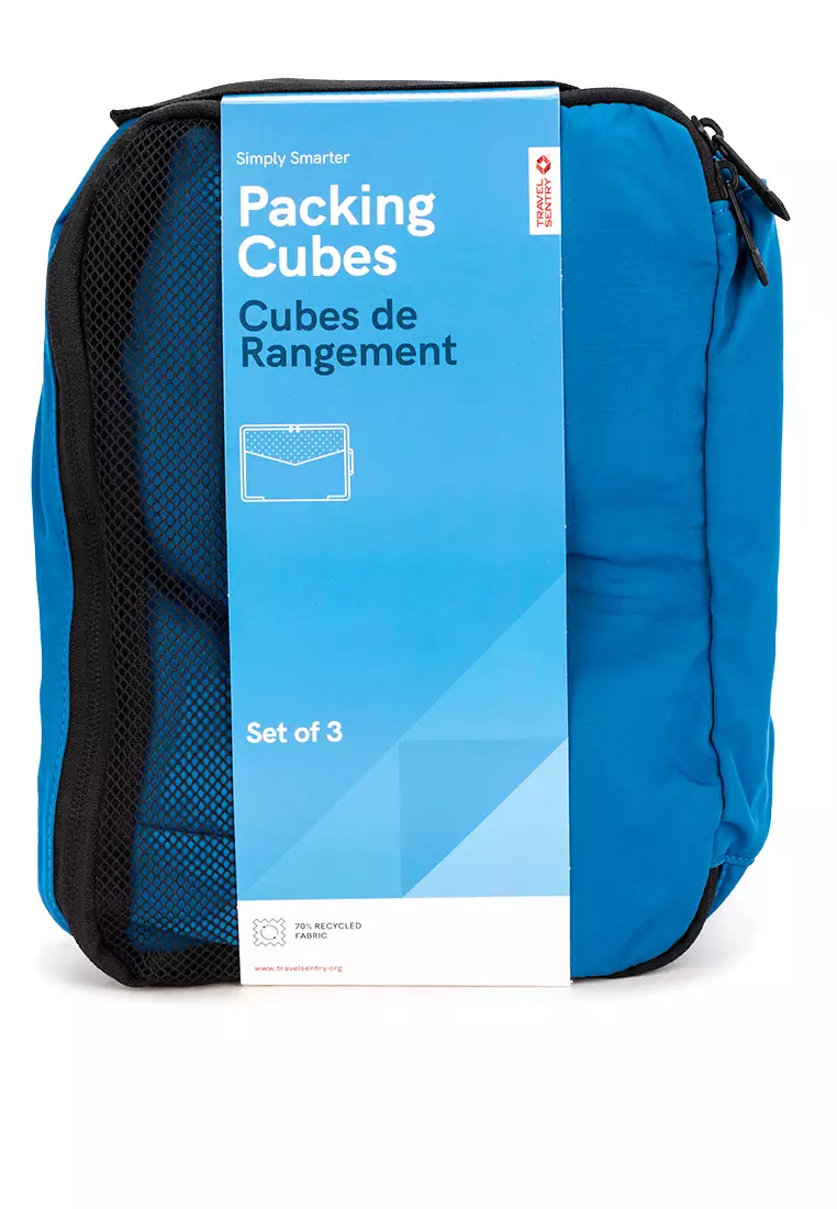 Packing Cubes Blue (3 Sets)