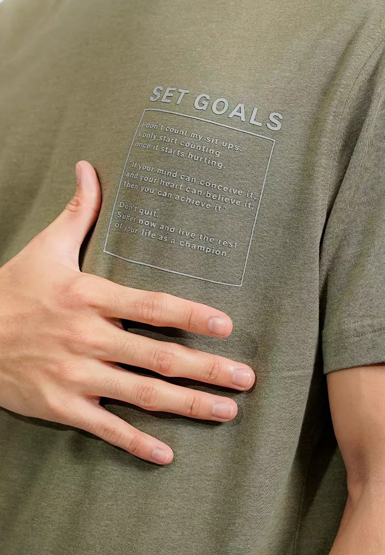 Natural Softness Tritoni Graphic Cotton Tee