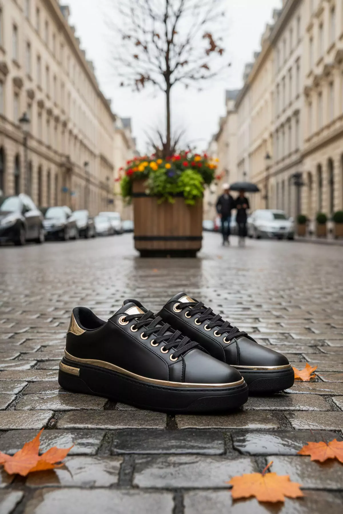 Black-Black Women'S Sneaker 20810