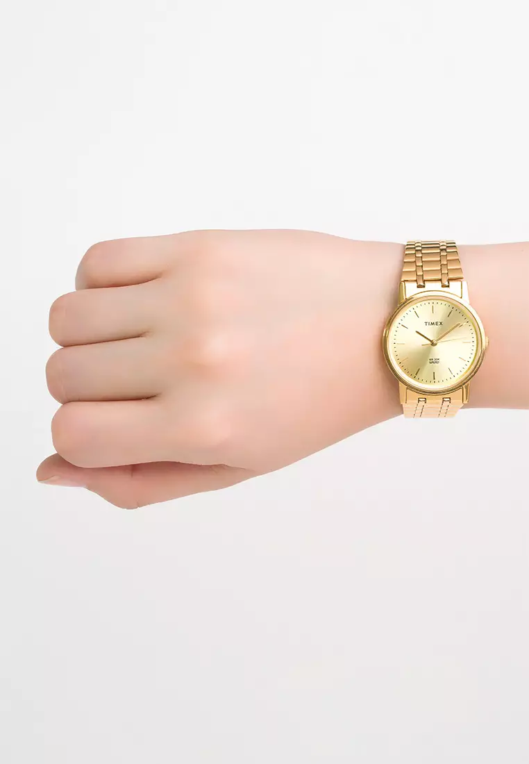 Timex AB Series Gold Stainless Steel Mens Watch TW00A304E CLASSICS