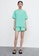 Urban Revivo green Elastic Waist Shorts C3835AAE361BA6GS_5