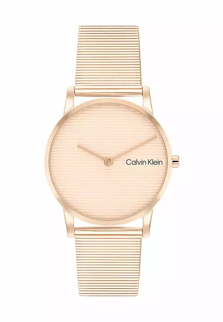 Gold Plated Ck Watch Gold Ck Watch Gold CK Feel Women's Watch