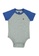 GAP blue Baby Organic Cotton Raglan Bodysuit FCF82KADD179CCGS_1
